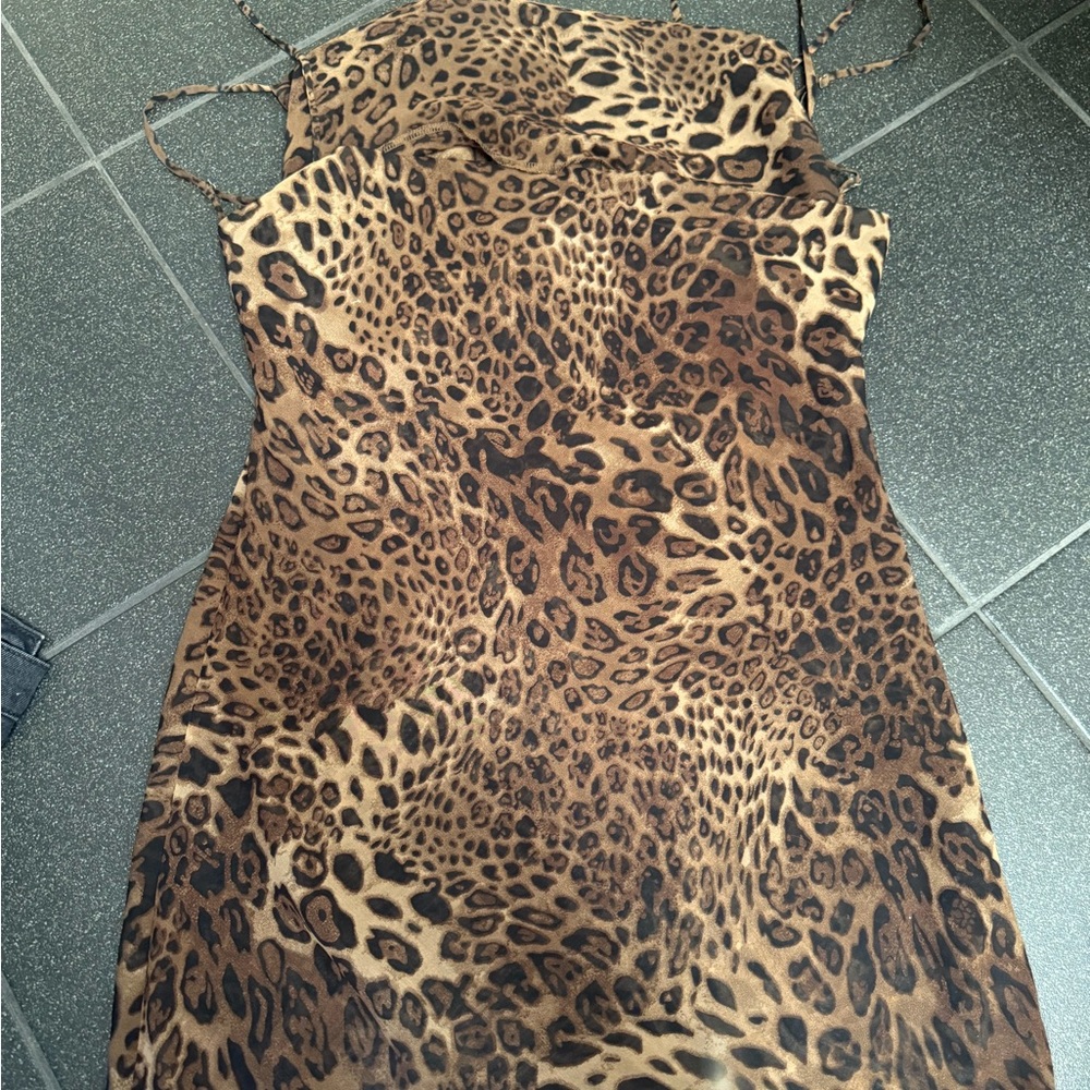Mistress Rocks Leopard Print Dress - Picture 5 of 7
